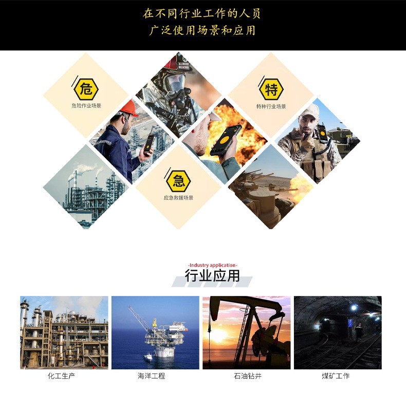 安科迅捷M40E化工防爆手机 EX防爆证书 POC对讲功能 联发